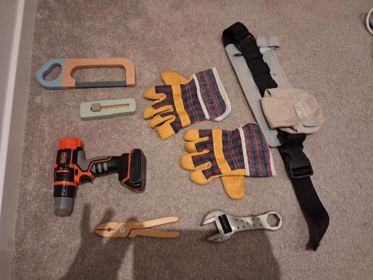 Kinder Bouw Speelgoed Set, Kinderen en Baby's, Speelgoed | Educatief en Creatief, Gebruikt, Bouwen, Ophalen of Verzenden