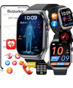 Fohatu ECG Smartwatch voor heren, Ophalen of Verzenden, Zo goed als nieuw, Zwart, Android