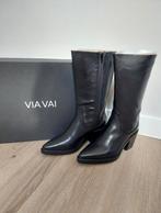 Via Vai leren laarzen - Maat 39 - Nieuw!, Via Vai, Hoge laarzen, Zwart, Nieuw