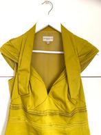 KAREN MILLEN top model jurk satijn look 36 CHCS goudgeel, Karen Millen, Geel, Ophalen of Verzenden, Zo goed als nieuw