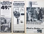 65+ vintage advertenties reclames gereedschap Bosch Wolf, Ophalen of Verzenden, Gebruikt, Overige typen