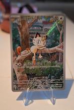 Meowth pokemon NM, Ophalen of Verzenden, Speelkaart(en)