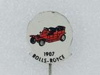 SP1518 Speldje 1907 Rolls-Royce rood, Ophalen of Verzenden, Gebruikt, Overige onderwerpen