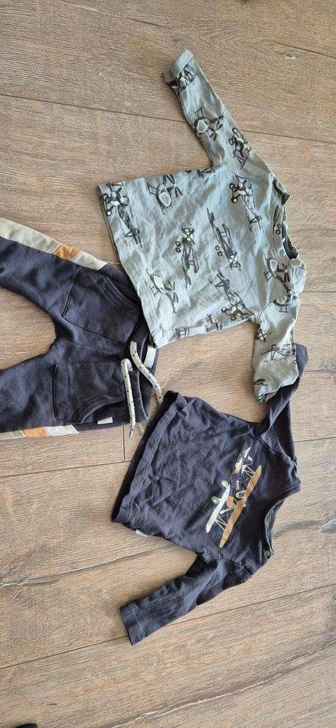 Lief kleding setje, noppies en prental, maat 56, Kinderen en Baby's, Babykleding | Maat 56, Zo goed als nieuw, Jongetje, Setje