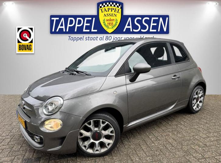 Fiat 500 0.9 TwinAir T Sport 80PK!, Auto's, Fiat, Bedrijf, ABS, Airbags, Airconditioning, Bluetooth, Elektrische buitenspiegels