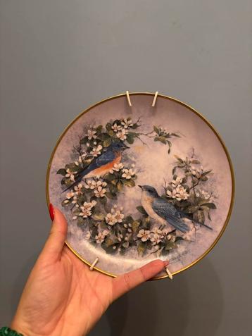 Duet in Blue - Theresa Politowicz Bord + Certificaat beschikbaar voor biedingen