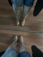 Zara Laarzen Tijgerprint Maat 38, Ophalen of Verzenden, Zo goed als nieuw, Bruin, Hoge laarzen