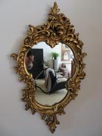 Antieke 19e eeuwse Franse spiegel, Antiek en Kunst, 50 tot 100 cm, Minder dan 100 cm, Rechthoekig, Ophalen of Verzenden