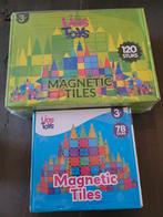 120 + 78 stuks magnetic tiles, Overige merken, ., Nieuw, Ophalen of Verzenden