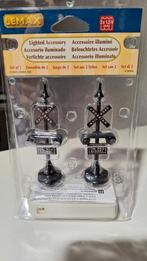 Lemax Verlichte Accessoires - Set van 2, Ophalen of Verzenden, Zo goed als nieuw