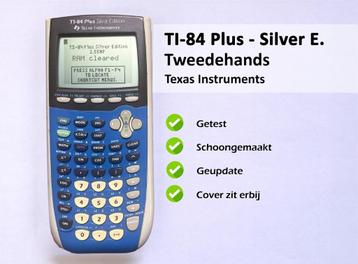 Ti 84 plus silver edition - blauw - Grafisch rekenmachine beschikbaar voor biedingen
