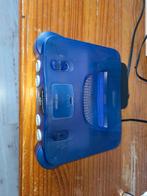 Nintendo 64 + controllers + 3 spellen + kabels, Spelcomputers en Games, Ophalen, Zo goed als nieuw, Met 2 controllers