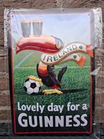 Zeldzaam Reclamebord Guinness football, Verzamelen, Ophalen of Verzenden, Nieuw, Reclamebord, Plaat of Schild, Overige merken