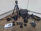 2x Samsung NX20 met lenzen, tas en statief, Gebruikt, Spiegelreflex, Samsung, 8 keer of meer