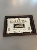 Vintage Rolls-Royce reclamespiegel, Reclamebord, Gebruikt, Ophalen of Verzenden
