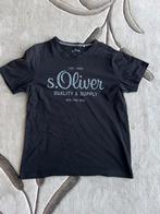 S. Oliver T-shirt - Zwart, Maat M, Ophalen of Verzenden, Gedragen, Maat 48/50 (M), Zwart