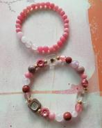 Leuke set bruin rose armbanden, Nieuw, Ophalen of Verzenden, Bruin