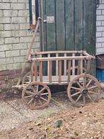 Antieke houten bolderkar, Antiek en Kunst, Ophalen