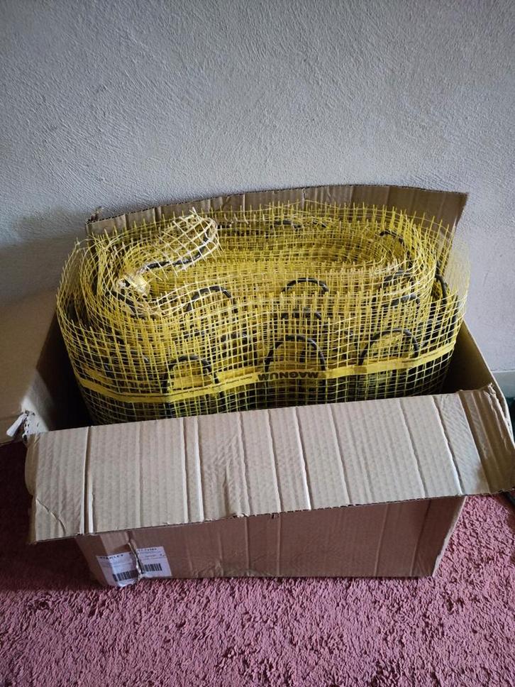 Elektrische Vloerverwarming, Tuin en Terras, Terrasverwarmers, Nieuw, Elektrisch, Vloer, Ophalen of Verzenden