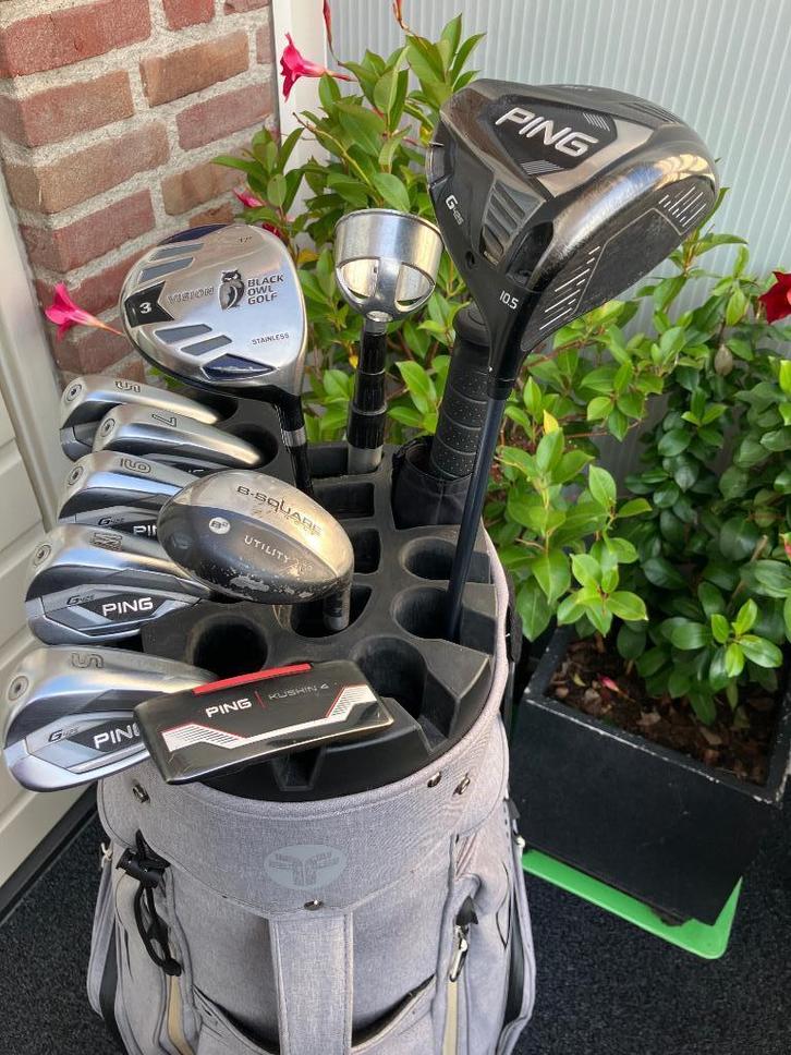 Ping Golfset G-425 met Trolly e golftas, Sport en Fitness, Golf, Zo goed als nieuw, Club, Ping, Ophalen
