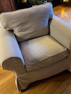 Ikea ektorp fauteuil grijs, Ophalen, Gebruikt, Eenpersoons, 75 tot 100 cm