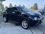 Nissan Juke 1.6 N-Connecta / Automaat / Trekhaak afneembaar, 12 maanden, 4 cilinders, Leder en Stof, Zwart
