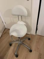 Tabouret wit zonder hoes, Ophalen, Gebruikt, Wit