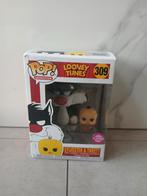 Funko pop looney Tunes sylvester & tweety flocked 309, Verzamelen, Ophalen of Verzenden, Zo goed als nieuw