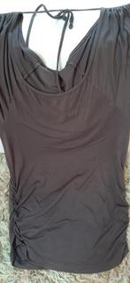 Nieuw Bruine Nolita tuniek top met mooie details mt M L, Maat 38/40 (M), Bruin, Nieuw, Ophalen of Verzenden