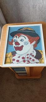 Borduurwerk in lijst, Hobby en Vrije tijd, Borduren en Borduurmachines, Verzenden, Zo goed als nieuw, Handborduren, Overige typen