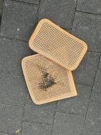 Cesca webbing leuningen, Ophalen of Verzenden, Gebruikt, Bruin, Eén