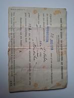 distributie kaarsen 1918 bonkaart Hoogeveen, Verzamelen, Ophalen of Verzenden