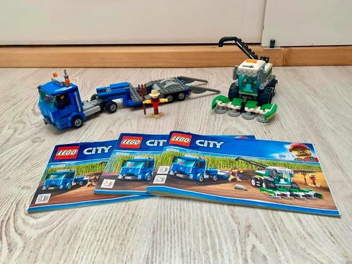 Lego City 60223 Maaidorser Transport, Kinderen en Baby's, Speelgoed | Duplo en Lego, Zo goed als nieuw, Lego, Complete set, Ophalen of Verzenden