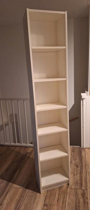 Billy Ikea open boekenkast, kast wit 40x28x202cm - afbeelding 2