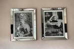 Spiegel fotolijsten met print van Marilyn Monroe., Ophalen, Zo goed als nieuw