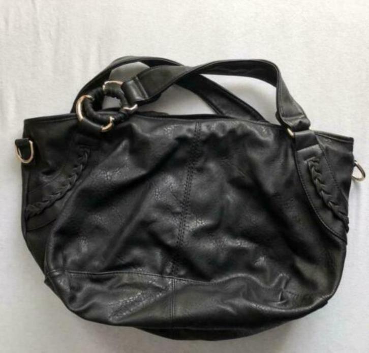 Bessie tas zwart, Sieraden, Tassen en Uiterlijk, Tassen | Damestassen, Zo goed als nieuw, Handtas, Zwart, Ophalen of Verzenden
