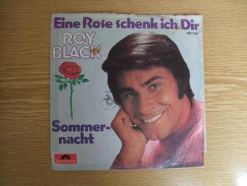 ROY BLACK   EINE ROSE SCHENK ICH DIR / SOMMERNACHT  beschikbaar voor biedingen