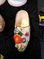 2 x antieke porseleinen klompjes 35.00 p.s, Ophalen of Verzenden, 17 tot 18, Goud, Dame