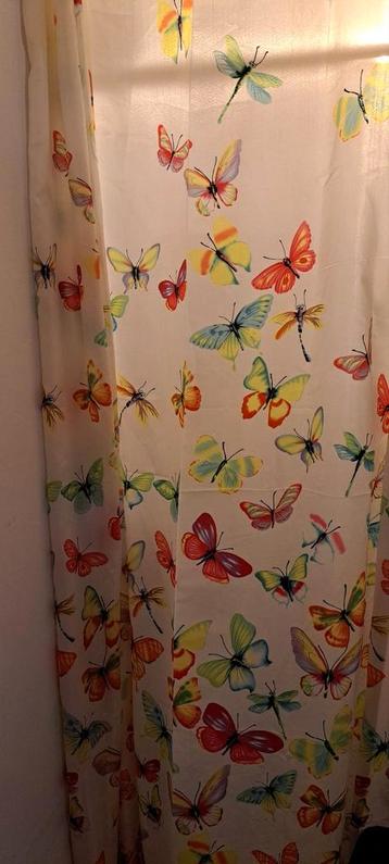 Vlinder Douchegordijn - Douche Gordijn Nieuw! beschikbaar voor biedingen