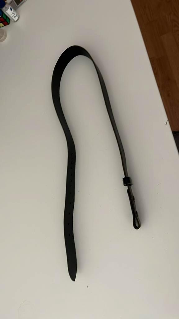 Hoge kwaliteit, extra dikke leren riem zonder gesp, 100 cm, Dieren en Toebehoren, Hondenriemen, Nieuw, Ophalen