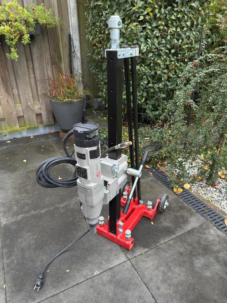Cardi T2 diamantboormachine met statief diamantboor carat, Doe-het-zelf en Verbouw, Gereedschap | Boormachines, Nieuw, Ophalen