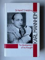 Karl Mannheim.The development of his thought, Boeken, Psychologie, Gelezen, Sociale psychologie, Ophalen of Verzenden, Henk E. S. Woldring