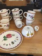 Douwe Egberts servies ontbijtje, Ophalen of Verzenden, Zo goed als nieuw, Overige stijlen, Kop(pen) en/of Schotel(s)