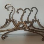 vintage messing kledinghanger 4stuks, Ophalen of Verzenden