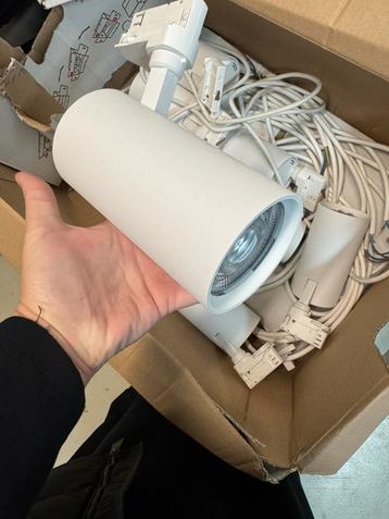 Inbouw spotjes en railsspotjes kantelbaar beschikbaar voor biedingen
