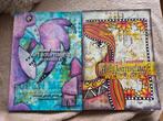 Werkboek1/2 artjournaling mixed media MIRANDA BOSCH, Hobby en Vrije tijd, Schilderen, Ophalen of Verzenden
