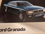 Jaren 70 Ford Granada folder ook luxe Granada Ghia vinyl dak, Ophalen of Verzenden, Zo goed als nieuw, Ford
