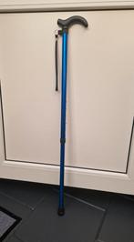 NIEUW Lichtgewicht wandelstok blauw in hoogte verstelbaar, Diversen, Wandelstokken, Ophalen, Verstelbaar, Nieuw