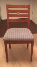 Schuitema eetkamerstoelen kersenhout 4 stuks, Huis en Inrichting, Ophalen, Hout, Gebruikt, Bruin