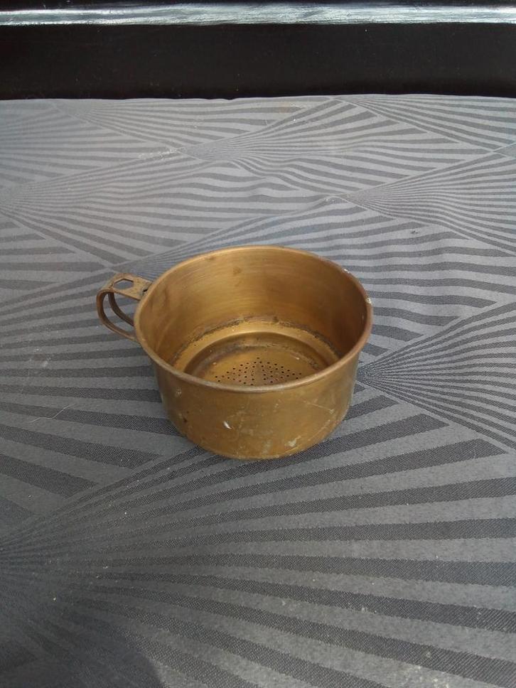 Koperen zeefje., Antiek en Kunst, Antiek | Koper en Brons, Koper, Ophalen of Verzenden